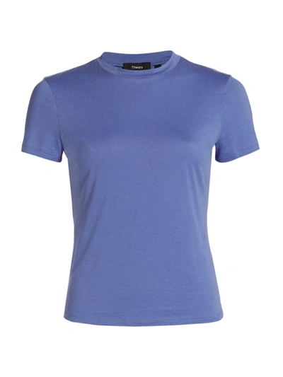 Shop Theory Tiny Tee In Periwinkle