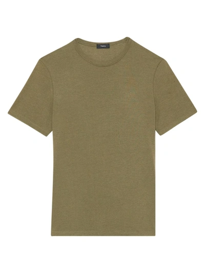 Shop Theory Men's Essential T-shirt In Dark Olive