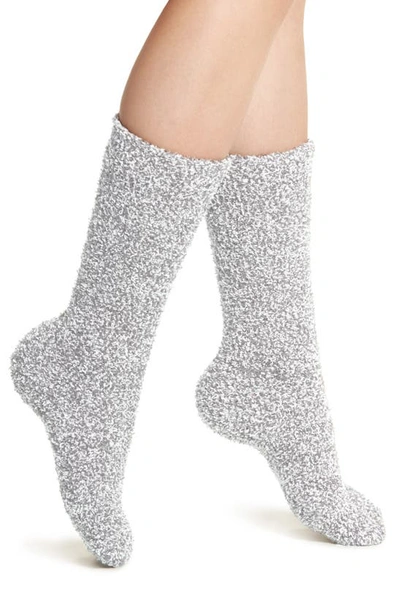 Shop Barefoot Dreamsr Cozychic™ Socks In Graphite/ White