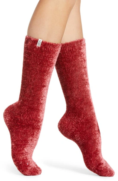 Shop Ugg (r) Leda Cozy Socks In Autumn