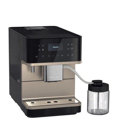 Shop Miele Cm6360 Milkperfection Coffee Machine In Black