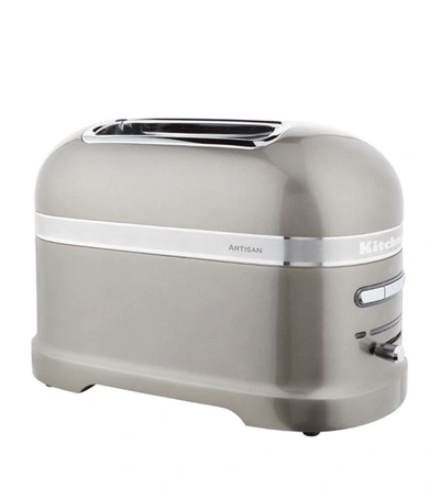 Shop Kitchenaid Artisan Two-slot Toaster In Silver