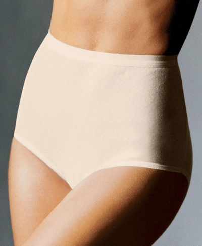 Shop Bali Full-cut Brief Underwear 2324 In Soft Taupe (nude )