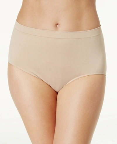 Shop Bali Comfort Revolution Microfiber Brief Underwear 803j In Nude (nude )