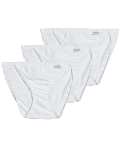 Jockey Elance String Bikini Underwear 3 Pack 1483 In White