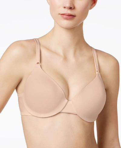 Shop Warner's Warners This Is Not A Bra Cushioned Underwire Lightly Lined T-shirt Bra 1593 In Toasted Almond (nude )