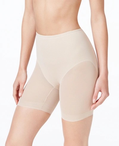 Shop Miraclesuit Women's Shapewear Extra Firm Tummy-control Rear Lifting Boy Shorts 2776 In Nude (nude )
