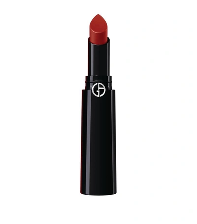 Shop Armani Collezioni Lip Power Vivid Color Long Wear Lipstick In Red