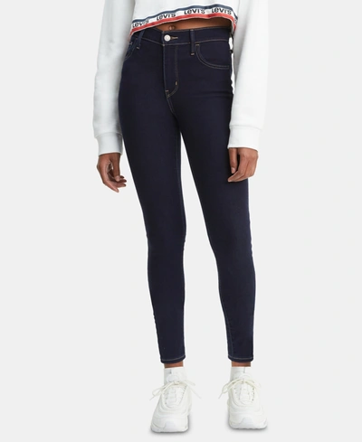 Shop Levi's Women's 720 High-rise Super-skinny Jeans In Long Length In Indigo Atlas