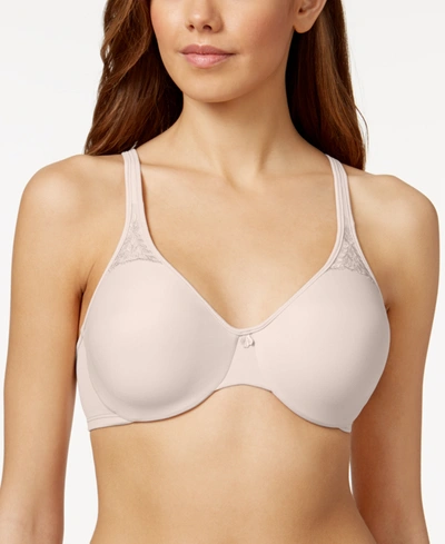 Shop Bali Passion For Comfort Seamless Underwire Minimizer Bra 3385 In Sandshell (nude )