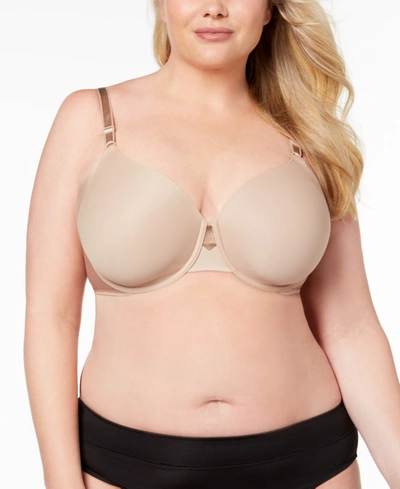 Shop Olga No Side Effects Underwire Contour Bra Gb0561a In Toasted Almond (nude )