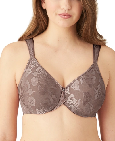 Shop Wacoal Awareness Full Figure Seamless Underwire Bra 85567, Up To I Cup In Cappuccino (nude )