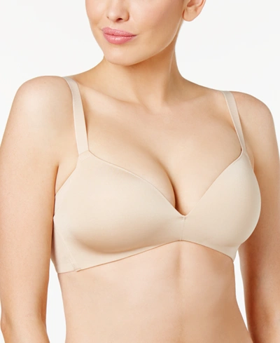 Shop Wacoal Ultimate Side Smoother Wireless Bra 852281 In Sand (nude )