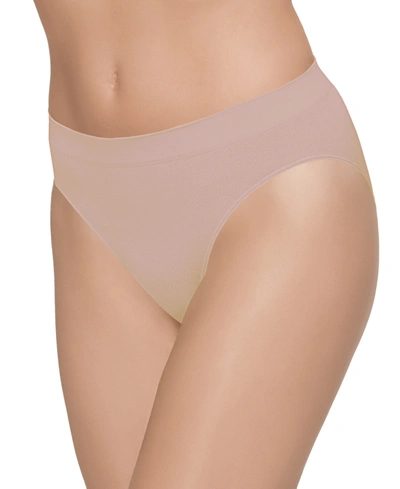 Shop Wacoal Women's B-smooth High-cut Brief Underwear 834175 In Rose Dust (nude )