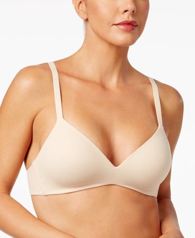 Shop Wacoal How Perfect Soft Cup Bra 852189 In Sand (nude )