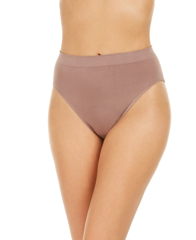 Shop Wacoal Women's B-smooth High-cut Brief Underwear 834175 In Deep Taupe (nude )