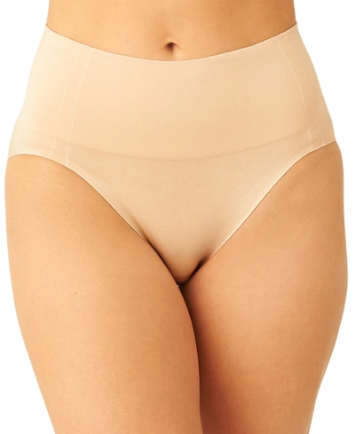 Shop Wacoal Women's Smooth Series Shaping Hi-cut Brief 804360 In Sand (nude )