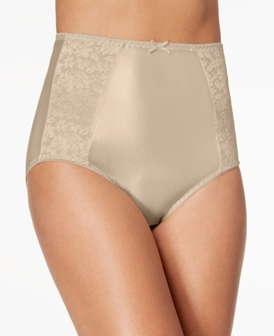 Shop Bali Double Support Collection Brief Underwear Dfdbbf In Soft Taupe (nude )