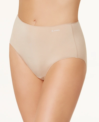 Shop Jockey No Panty Line Promise Hip Brief Underwear 1372, Extended Sizes In Light (nude )