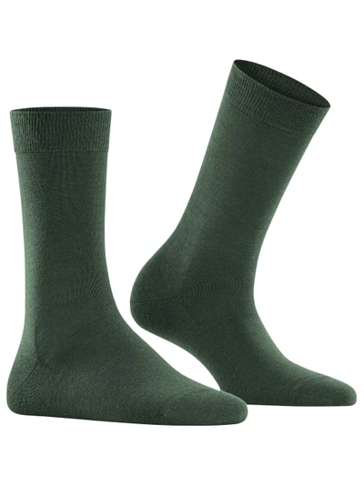 Shop Falke Soft Merino Socks In Misletoe
