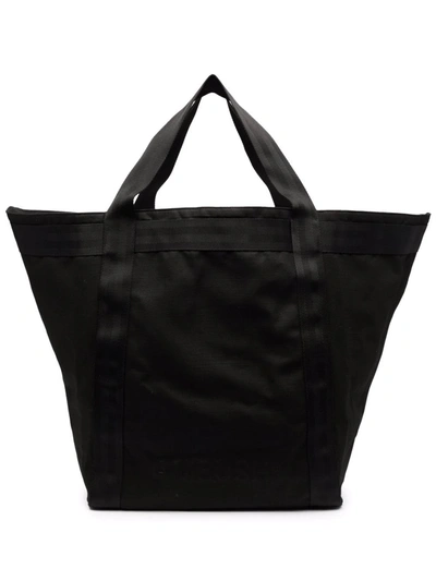 Shop Ambush Maxi Embossed-logo Tote Bag In Black