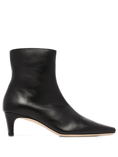 Shop Staud Wally Ankle Boots In Black