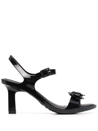 Shop Viktor & Rolf Melissa Open-toe Sandals In Black