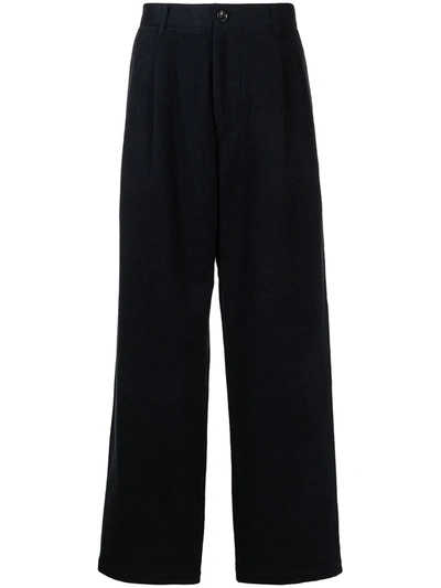 Shop Seven By Seven Wide-leg Tailored Trousers In Blue