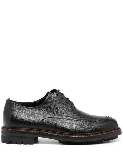 Shop Bally Lace-up Derby Shoes In Black