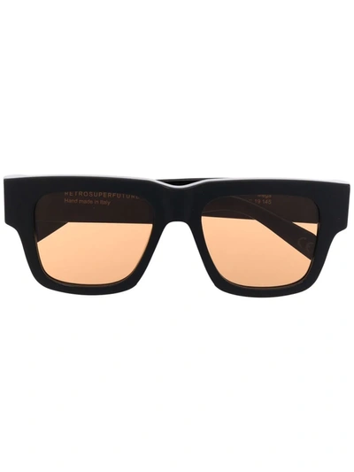Retrosuperfuture Tinted Square-frame Sunglasses In Black