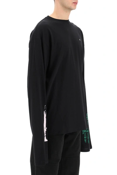 Raf Simons Extreme Sleeve T-Shirt | tspea.org