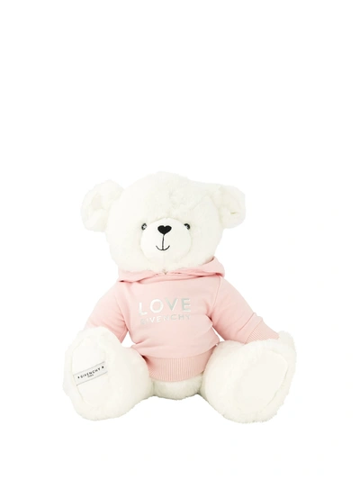 Shop Givenchy Kids Stuffed Animal In White