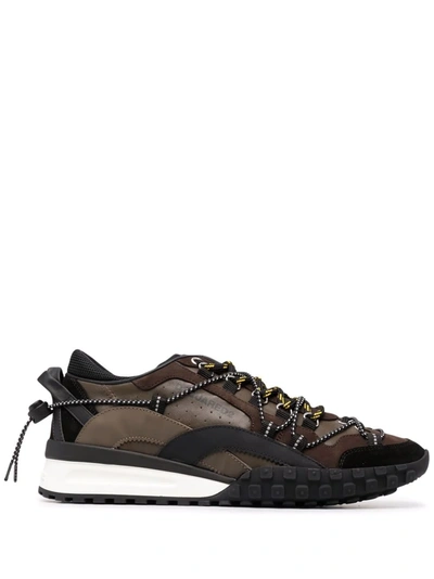 Shop Dsquared2 Active Bubble Low-top Sneakers In 绿色