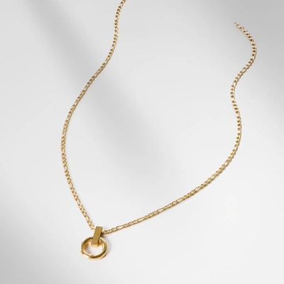 Shop M.m.lafleur The Claressa Necklace In Gold
