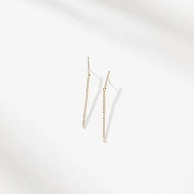 Shop M.m.lafleur The Williamina Earrings In Yellow Gold