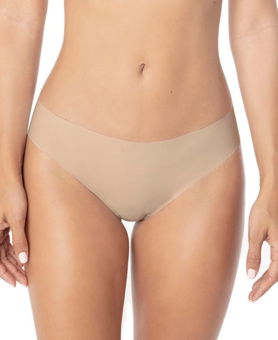 Shop Leonisa No Ride-up Seamless Thong Panty In Lt Beige
