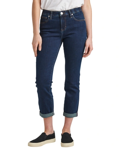 Shop Jag Women's Carter Mid Rise Girlfriend Jeans In Lenox