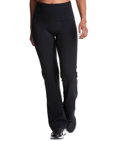 Shop Champion Women's Soft Touch Pull-on Flare-leg Pants In Black