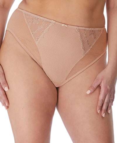 Shop Elomi Charley High Leg Brief In Fawn