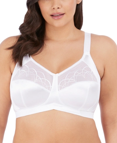 Shop Elomi Full Figure Cate Soft Cup No Wire Bra El4033, Online Only In White