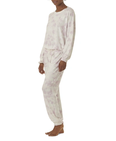 Shop Splendid Women's Nora Long Sleeve Pajama Set In Soft Pink
