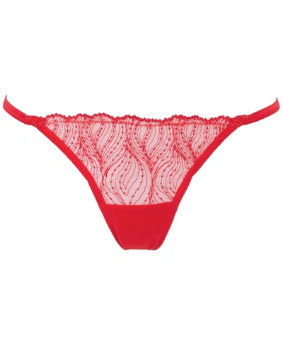 Shop Bluebella Women's Irena Brief Underwear In Red
