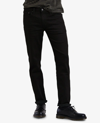 Levi's Men's 511 Flex Slim Fit Jeans In Native Cali Black | ModeSens