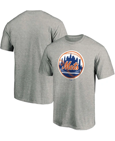 Shop Fanatics Men's Heathered Gray New York Mets Cooperstown Collection Forbes Team T-shirt