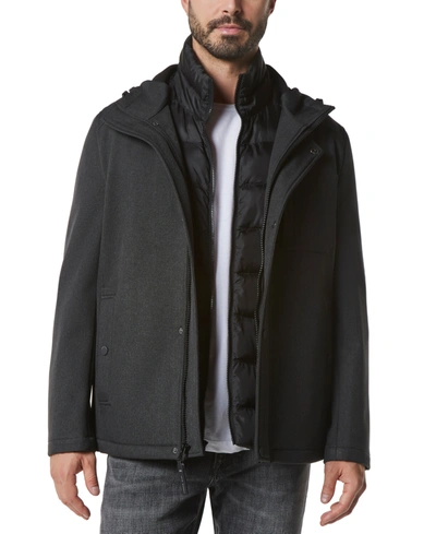 Shop Marc New York Men's Berwick 3-in-1 Systems Jacket In Black