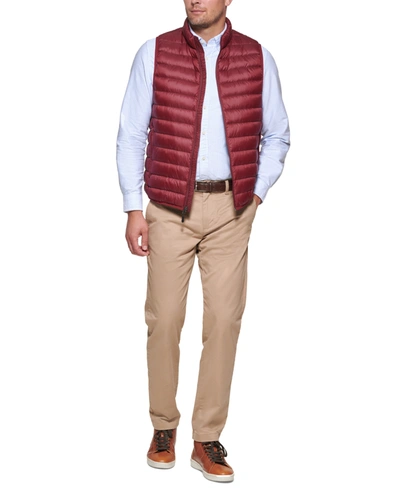 Shop Club Room Men's Down Packable Vest, Created For Macy's In Port