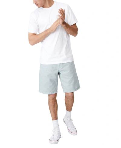 Shop Cotton On Men's Graphic Street T-shirt In White/label Script