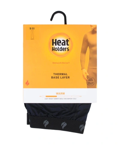Shop Heat Holders Men's Warm Base Layer Bottoms In Black