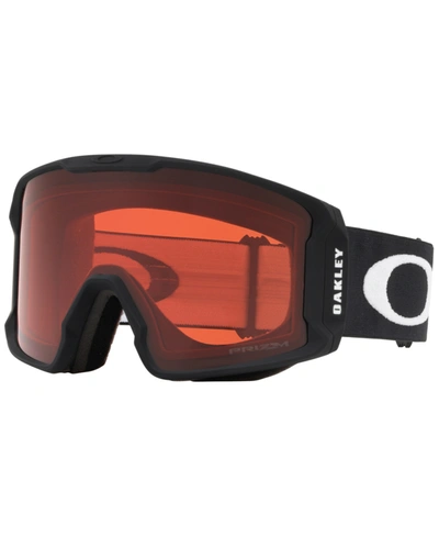 Shop Oakley Unisex Line Miner Snow Goggles In Black
