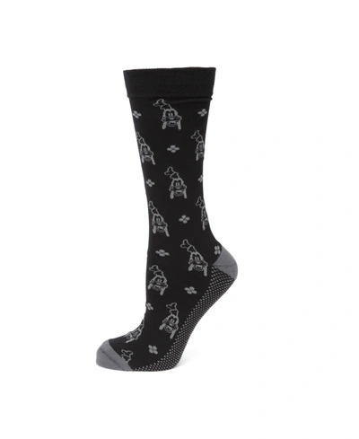 Shop Disney Men's Goofy Motif Sock In Black